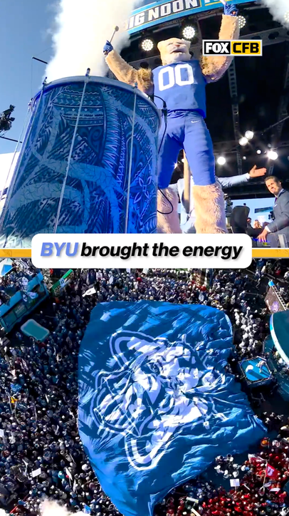 BYU pulled out the TIFO 