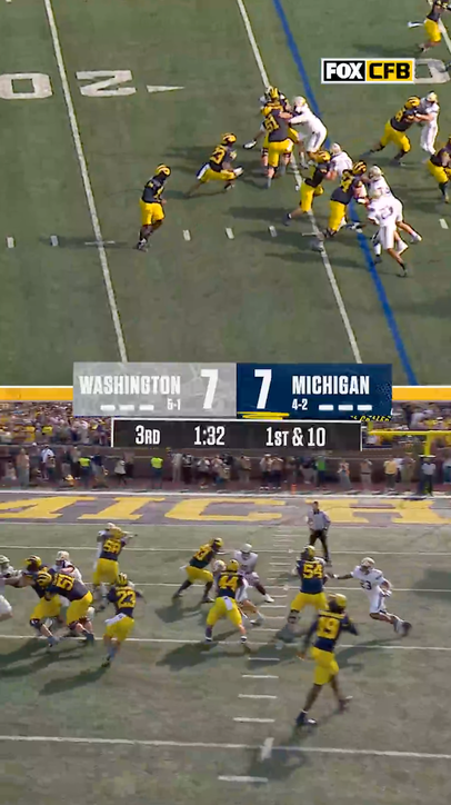 Michigan takes the lead!