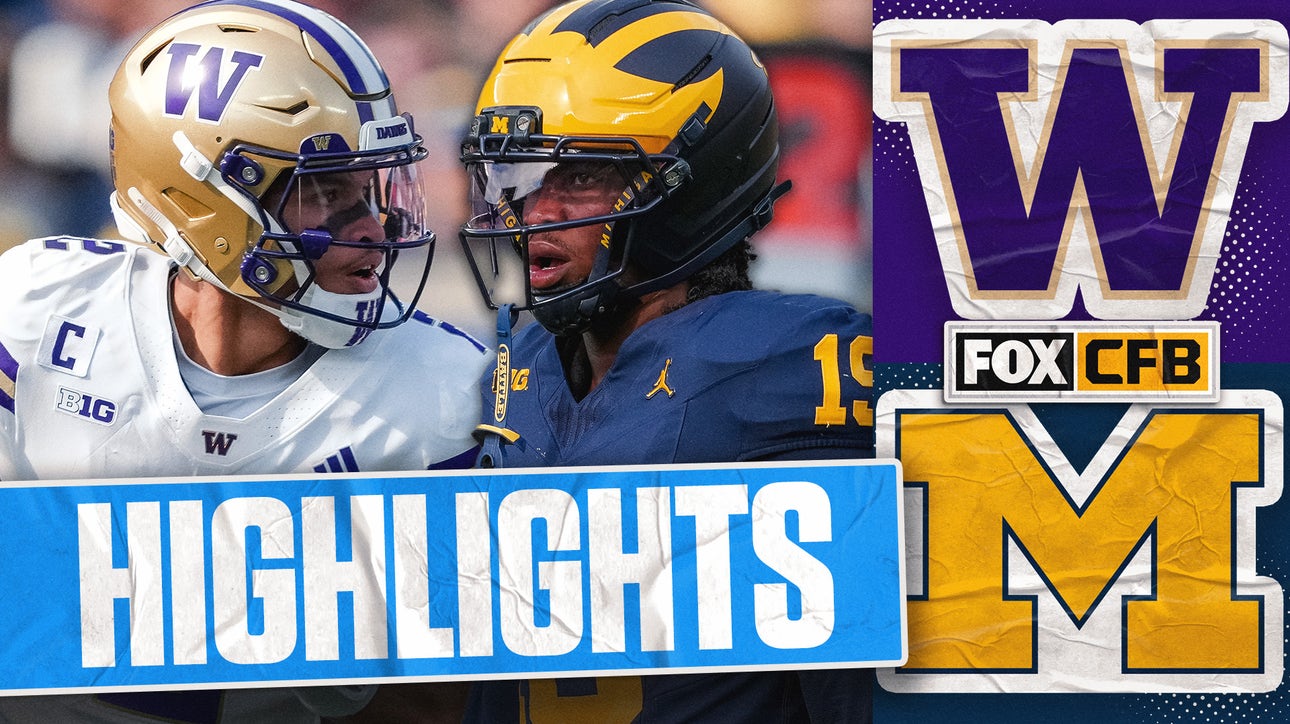Washington Huskies vs. Michigan Wolverines Highlights | FOX College Football
