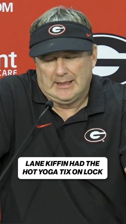 Kirby Smart got hot yoga tickets 😂