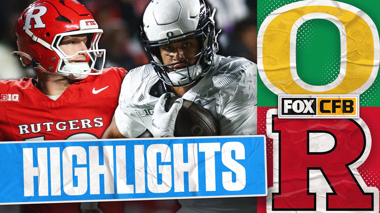 No. 8 Oregon Ducks vs. Rutgers Scarlet Knights Highlights | FOX College Football