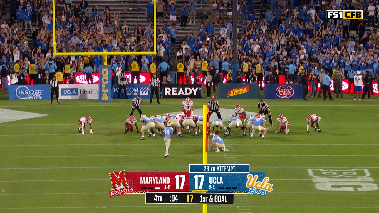 UCLA’s Mateen Bhaghani drills 23-Yard Game-Winning field goal to defeat Maryland