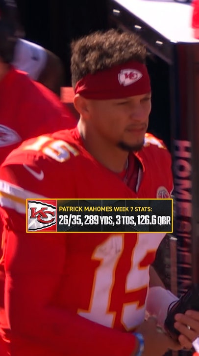 Mahomes went to work against the Raiders 😤