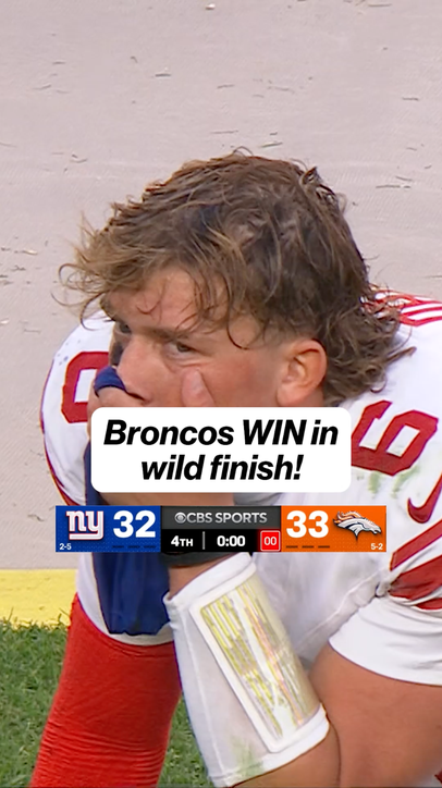 Broncos' walk it off to win a WILD one! 🤯