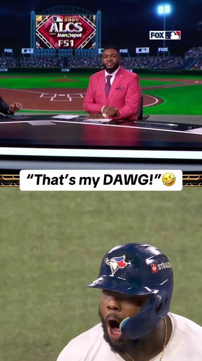 Big Papi loves Vladdy 😂