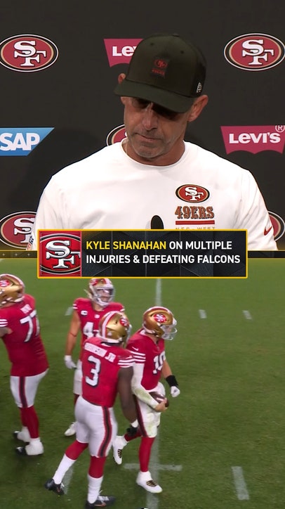 Kyle Shanahan on 49ers playing through multiple injuries!