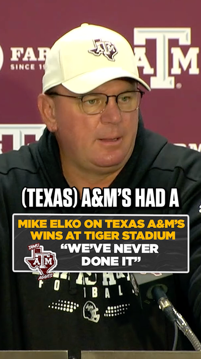 Mike Elko's Aggies are looking to change history against LSU this week 🔮
