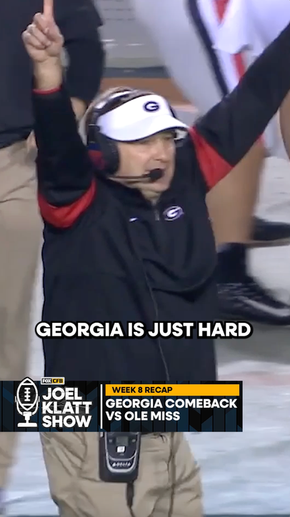 Georgia wins after a multiple point deficit....AGAIN 😲