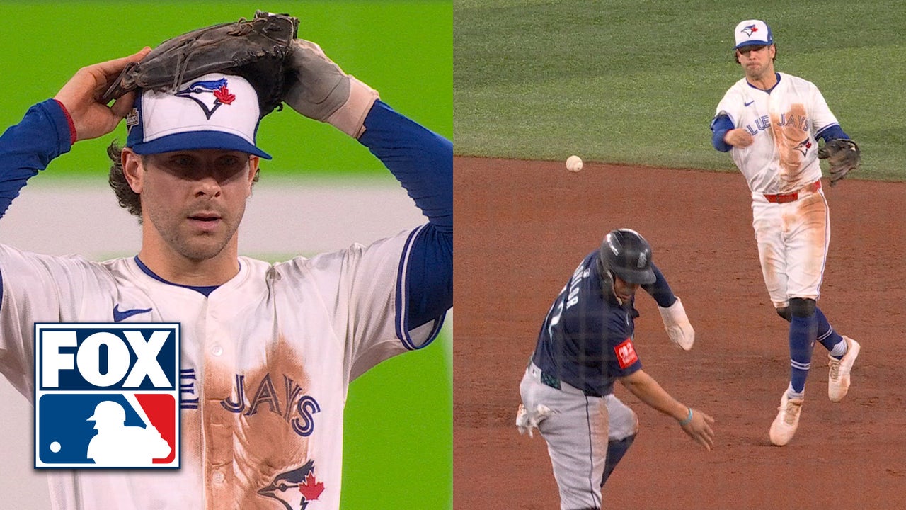 Josh Naylor ruled out after jumping into throw to break up inning-ending double play