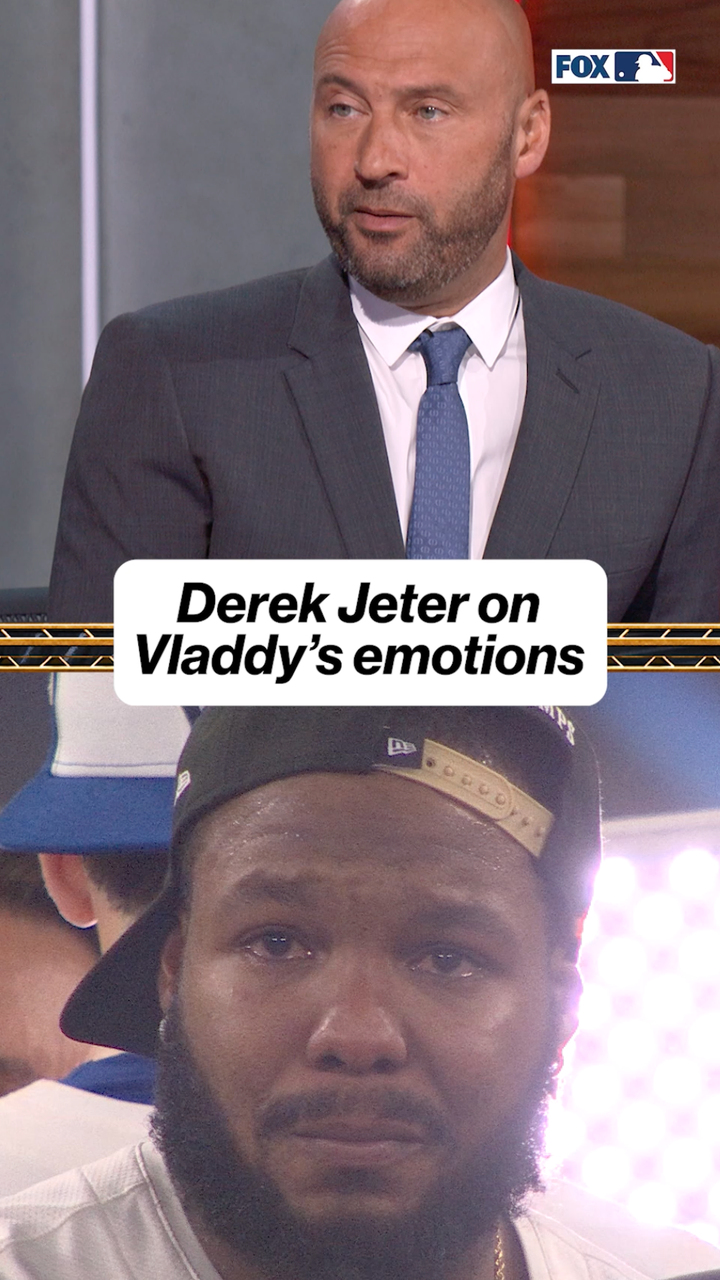 Jeter speaks on his appreciation for Vladdy's emotions 👏