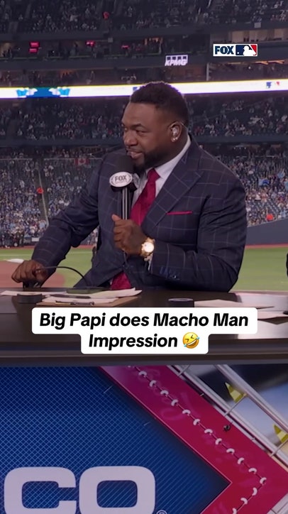 David Ortiz is a man of many talents 🤣