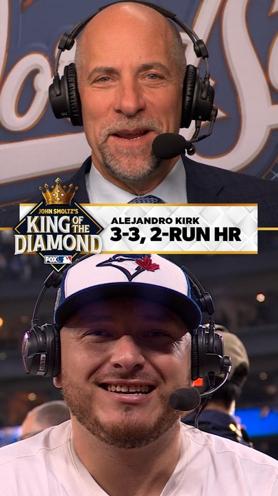 Blue Jays' Alejandro Kirk is John Smoltz's King of the Diamond 👑 💎