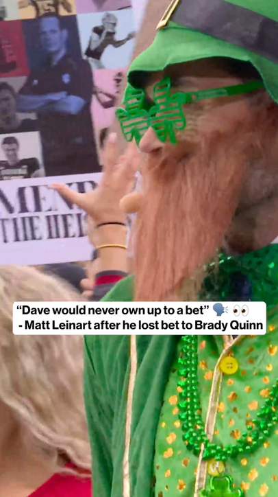 Matt Leinart is a man of his word