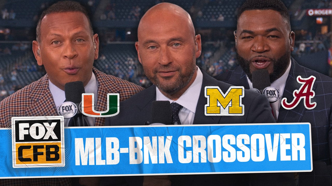 Michigan, Ohio State, Miami & Alabama 👀 Derek Jeter, Big Papi & A-Rod ask THE TOUGH QUESTIONS 🔥