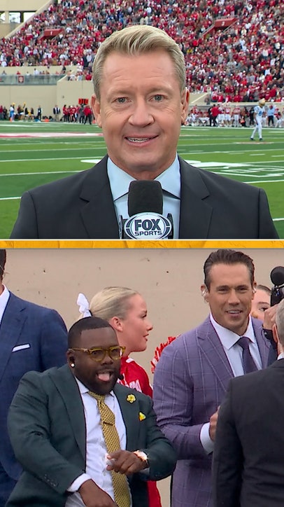 Mark Ingram distracting Rob Stone with his DANCE MOVES 🕺