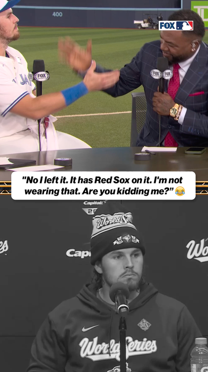 Addison Barger refused to take Big Papi's MY DAWG shirt 😭