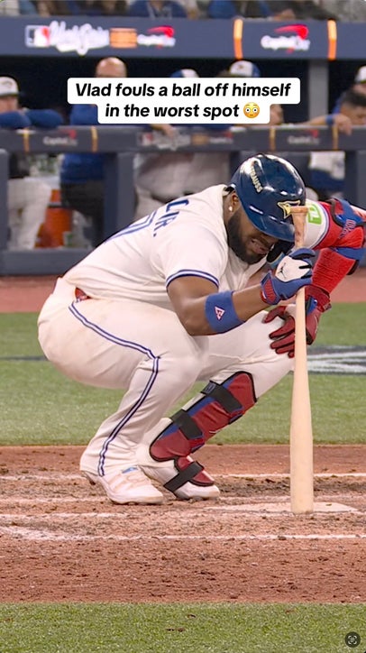 Vladdy's reaction says it all 😬