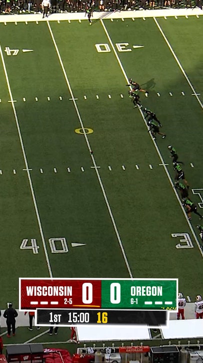 Wisconsin vs. No. 6 Oregon Short Highlights 📺