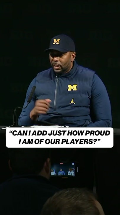 Michigan HC Sherrone Moore on his team staying LOCKED in bye week 🔒 
