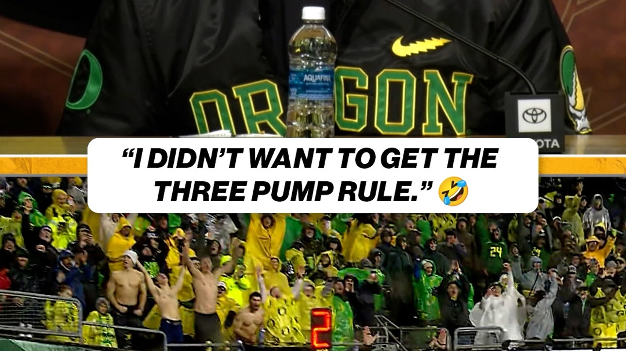 Oregon's Gernorris Wilson WORRIED of Key & Peele three-pump skit 😂