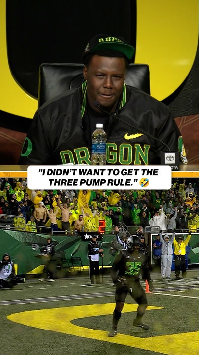 Oregon's Gernorris Wilson WORRIED of Key & Peele three-pump skit 😂