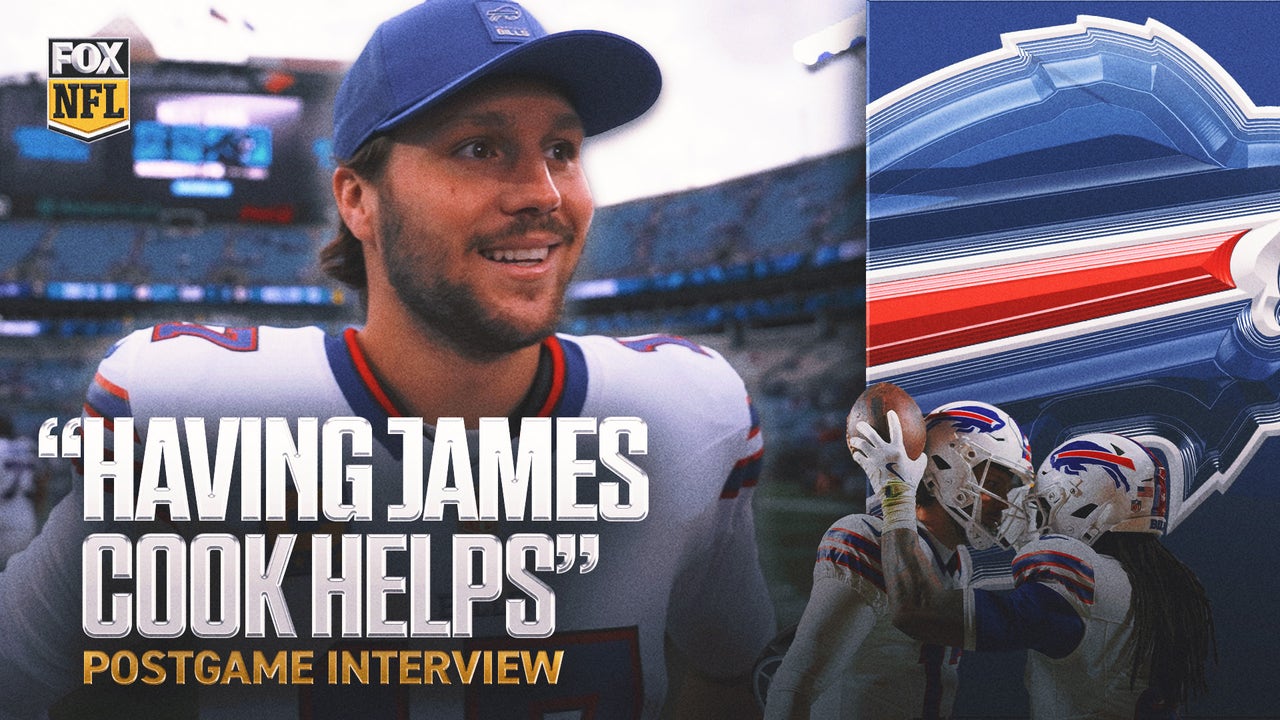 Josh Allen on Bills' MASSIVE bounce-back win over Panthers, DOMINANT 2nd half: 'That's who we are!'