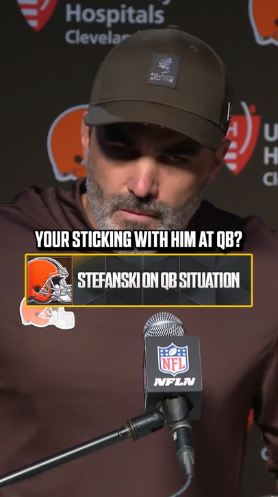 Kevin Stefanski addresses Browns QB situation 🎙️