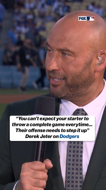Derek Jeter thinks Dodgers can't lean heavily on their starters to win 🤔