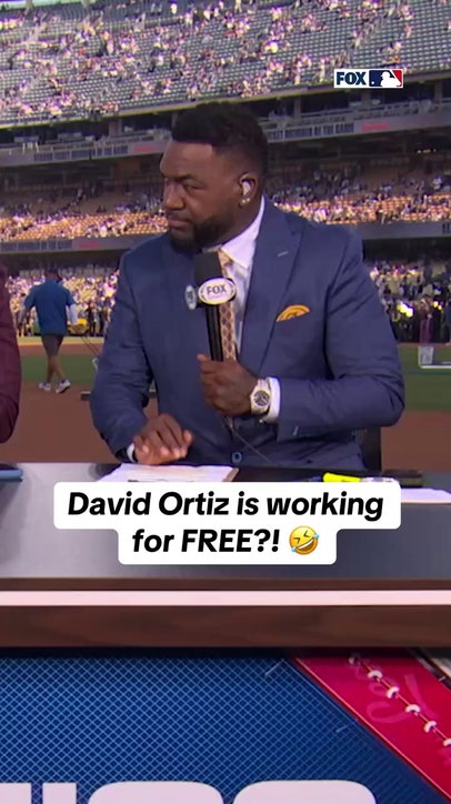 Big Papi is so generous!