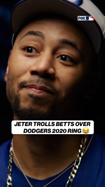 Derek Jeter joked that Dodgers 2020 title only counted for half a ring 😂
