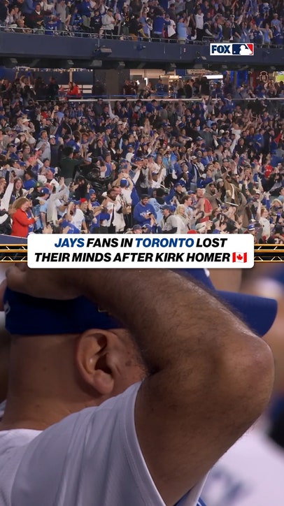 Blue Jays fans are going NUTS after Alejandro Kirk's home run 🇨🇦