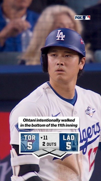 Ohtani Intentionally walked AGAIN 😱