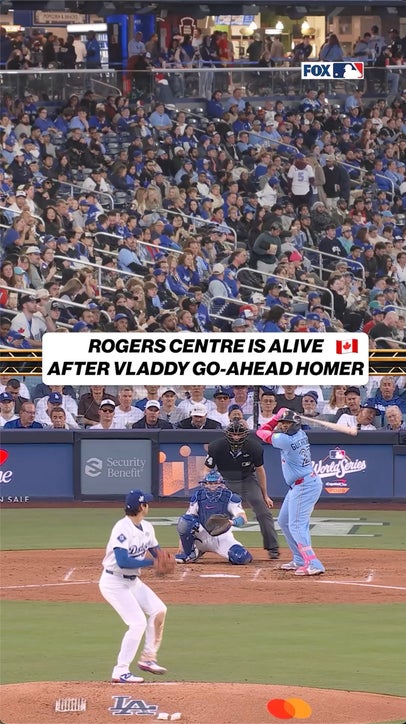 The Blue Jays watch party in Toronto went crazy for Vlad Jr. 👏