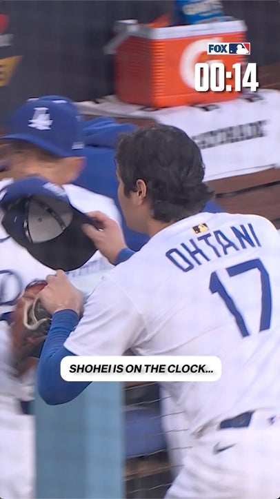 How long does it take Ohtani to set up to bat as a SP? 🤔⌛️