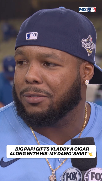 The Big Papi/Vladdy connection is the best ❤️