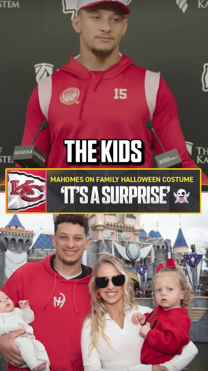 What will the Mahomes family show off this Halloween?