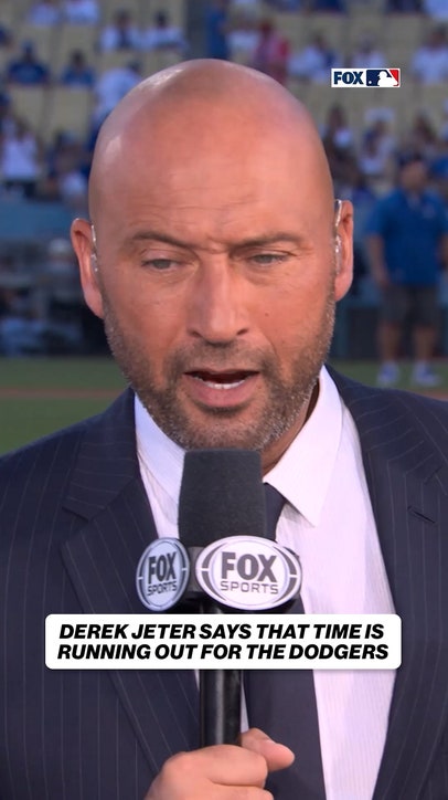 Derek Jeter on Dodgers' offensive struggles – "they're running out of time." 