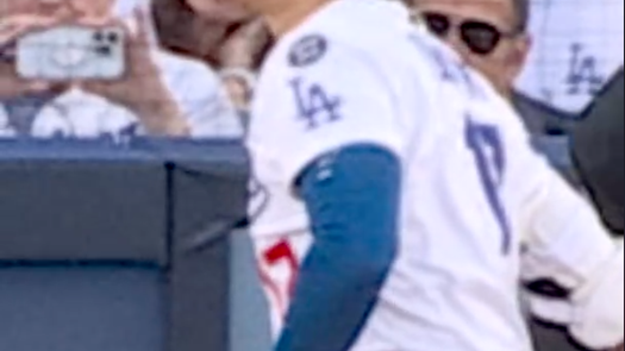 Ohtani didn't like the feel of this one 