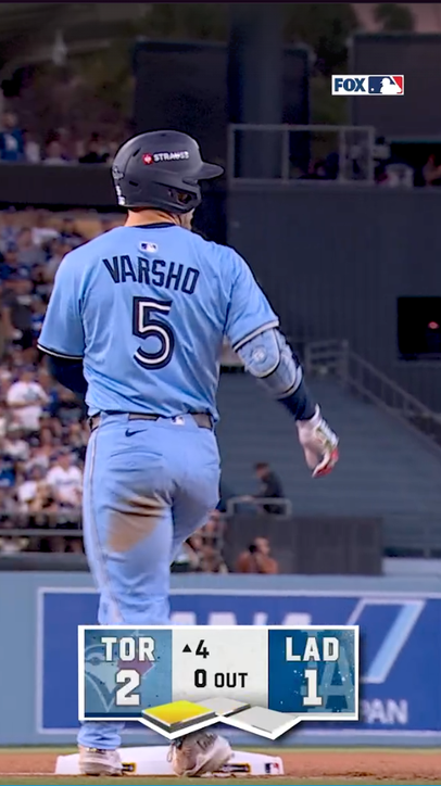 Bro hit the jets on the base running for the triple 💨