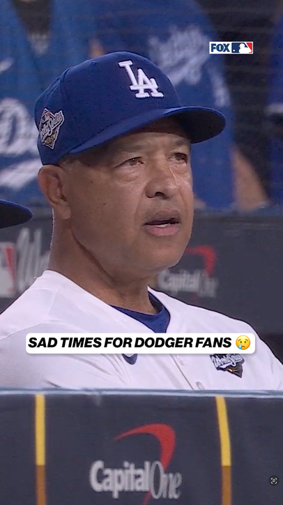 Sad day for Dodger Nation 😢⚾️