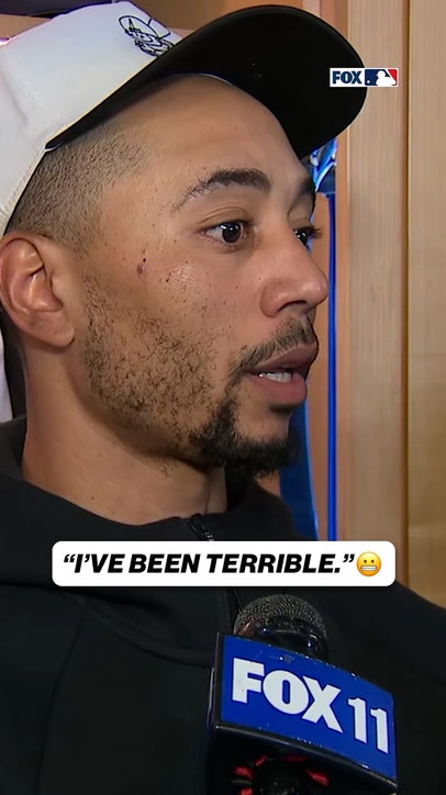 Mookie Betts admits he’s been terrible lately 😔💭