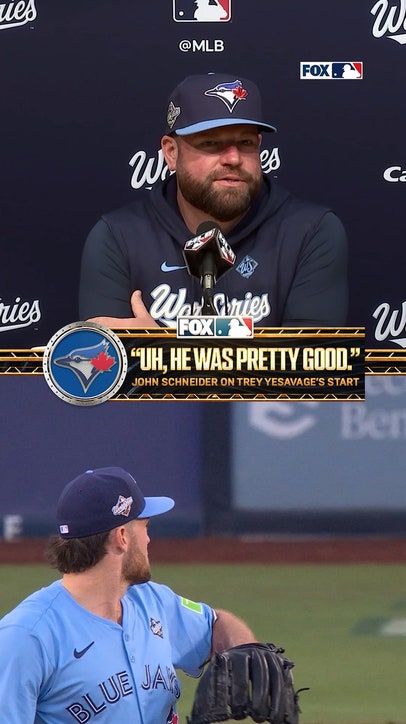 John Schneider on Trey Yesavage's historic start 🙌