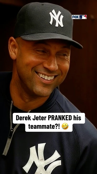 Derek Jeter with the Masterclass prank 😂