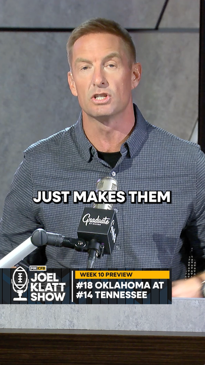 Will Oklahoma or Tennessee win this SEC matchup? 👀