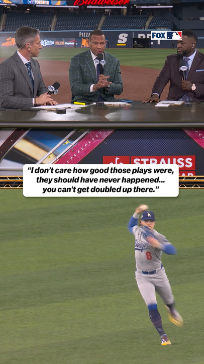 A-Rod says the game-ending double play can't happen 😬