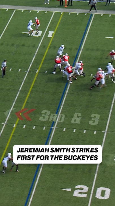 Jeremiah Smith is COOKING so far 🔥 @discover #DiscoverB1G #ItsFanSeason #Sponsored