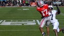 Julian Sayin connects with Carnell Tate for a 45-yard TD to extend Ohio State's lead over Penn State