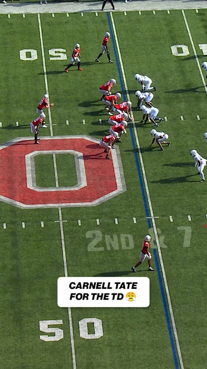 The Buckeyes extend the lead thanks to TATE 🔥