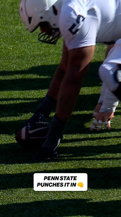 PSU's Kaytron Allen Capitalizes on Buckeyes fumble, trimming Ohio State's lead 