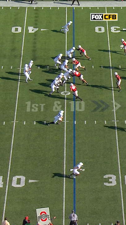 Was this targeting or nah by Caleb Downs? 🤔